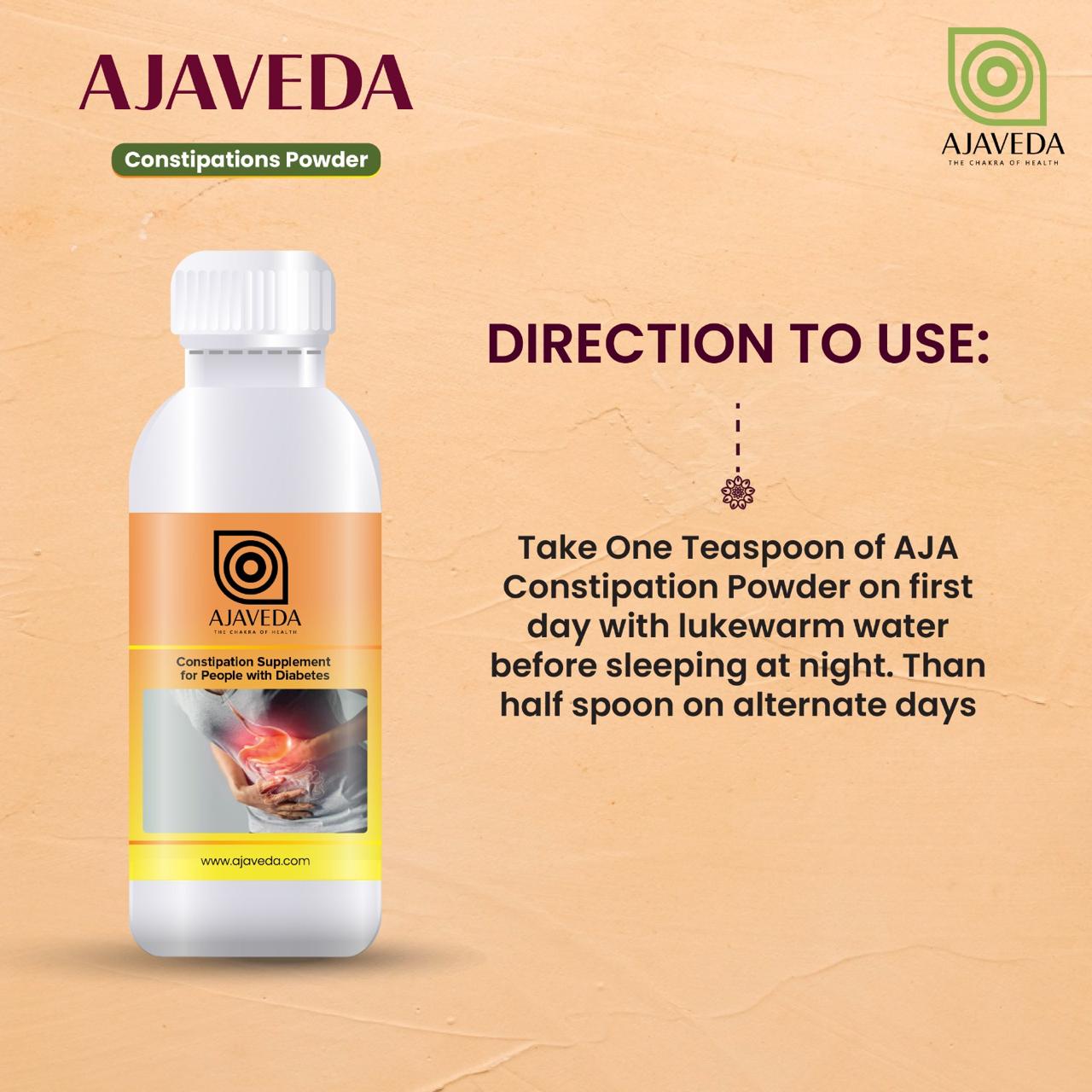 AJAVEDA Herbal Constipation medicine (330 gm)