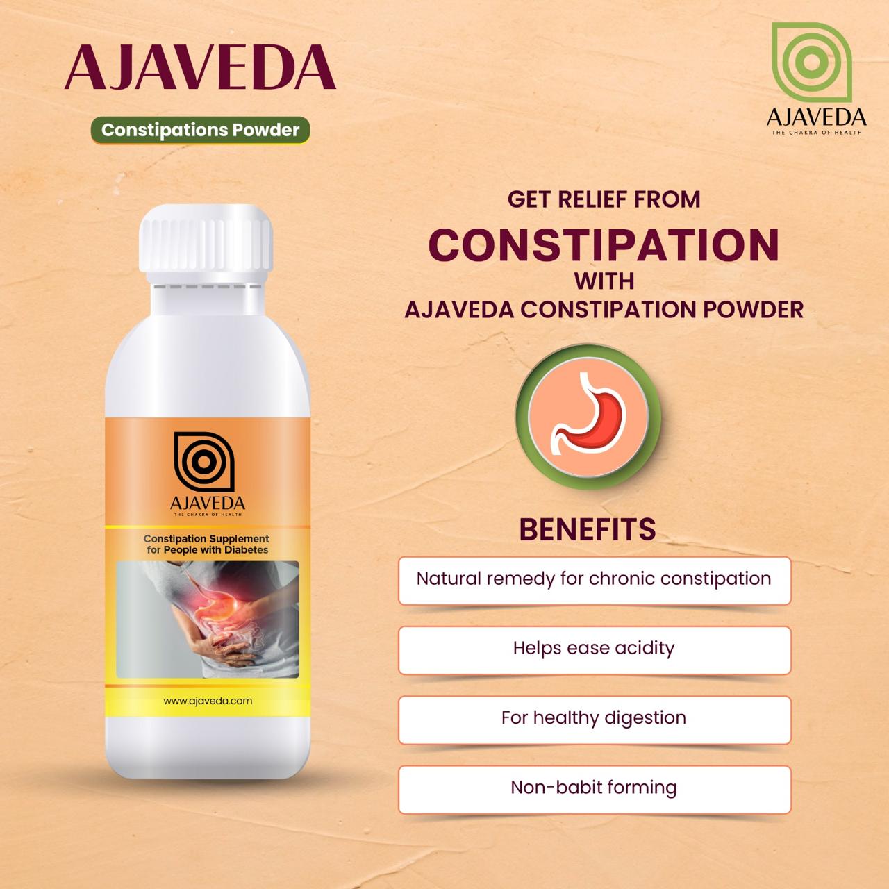 AJAVEDA Herbal Constipation medicine (330 gm)